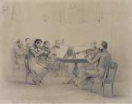 Musical Evening at Lvov s Quartet of the Vielgorsky Family  - Hermitage